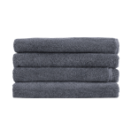 Vonios rankšluostis „Grey towel“, 50x100 cm, 70x140 cm. Tamsiai pilkas vienspalvis rankšluostis su kilpine tekstūra Vonios rankšluostis „Grey towel“, 50x100 cm, 70x140 cm. Tamsiai pilkas vienspalvis rankšluostis su kilpine tekstūra
