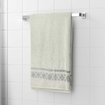 Vonios rankšluostis „Moreng“. Rankšluosčiai, 70x140 cm. Minkštas baltas rankšluostis - nesenstantis ir klasikinis vonios kambario įvaizdis.