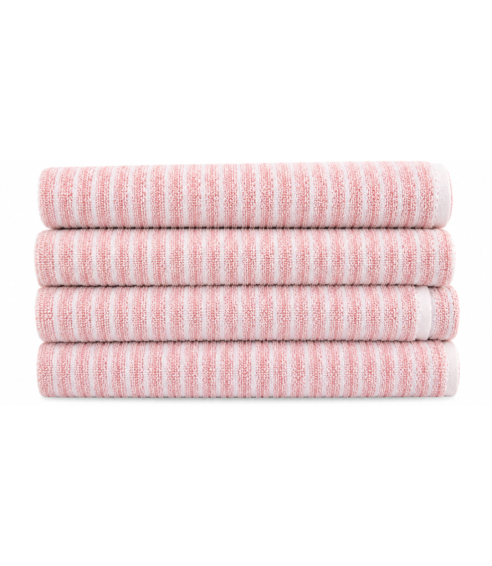 Vonios rankšluostis „Pink Lines“