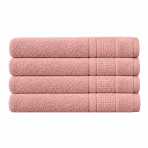 Vonios rankšluostis „Royal Coral towel“, 70x140 cm. Švelniai rausvas vonios rankšluostis su subtiliu reljefiniu raštu. Vonios rankšluostis „Royal Coral towel“, 70x140 cm. Švelniai rausvas vonios rankšluostis su subtiliu reljefiniu raštu.