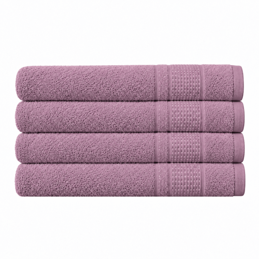 Vonios rankšluostis „Royal Grape towel“, 70x140 cm. Violetinis vonios rankšluostis su subtiliu reljefiniu tekstūriniu raštu. Vonios rankšluostis „Royal Grape towel“, 70x140 cm. Violetinis vonios rankšluostis su subtiliu reljefiniu tekstūriniu raštu.