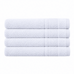 Vonios rankšluostis „Royal White towel“, 70x140 cm. Baltas vonios rankšluostis su subtiliu reljefiniu tekstūriniu raštu. Vonios rankšluostis „Royal White towel“, 70x140 cm. Baltas vonios rankšluostis su subtiliu reljefiniu tekstūriniu raštu.