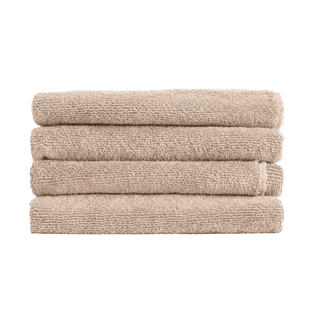 Vonios rankšluostis „Toffee towel“, 50x100 cm, 70x140 cm. Šviesiai smėlinis vienspalvis rankšluostis su kilpine tekstūra Vonios rankšluostis „Toffee towel“, 50x100 cm, 70x140 cm. Šviesiai smėlinis vienspalvis rankšluostis su kilpine tekstūra