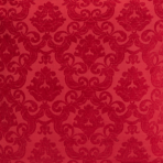Žakardinis audinys „Red baroque“. Audiniai